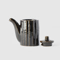 Premium 125ml Tenmokku Glaze Ceramic Soy Pot Dishwasher Microwave Safe