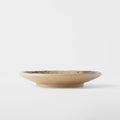 Premium Tapas Plate – Brown Wabi Sabi Glaze 17cm