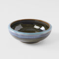 Bowl Thick Edge 17cm Blue Outer Dark Green Inner Glaze - SuperSaverAU - view 1