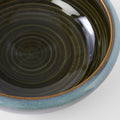 Bowl Thick Edge 17cm Blue Outer Dark Green Inner Glaze - SuperSaverAU - view 3