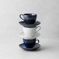 Premium 160ml Kanso Indigo Blue Glaze Ceramic Cup Dishwasher Microwave Safe