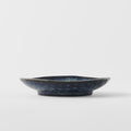 Premium Organic Shape Saucer – Kanso Indigo Blue Glaze 13.5cm