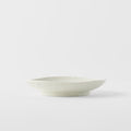 Kanso Soft White Glaze 13.5cm Organic Ceramic Saucer Dishwasher Microwave Safe