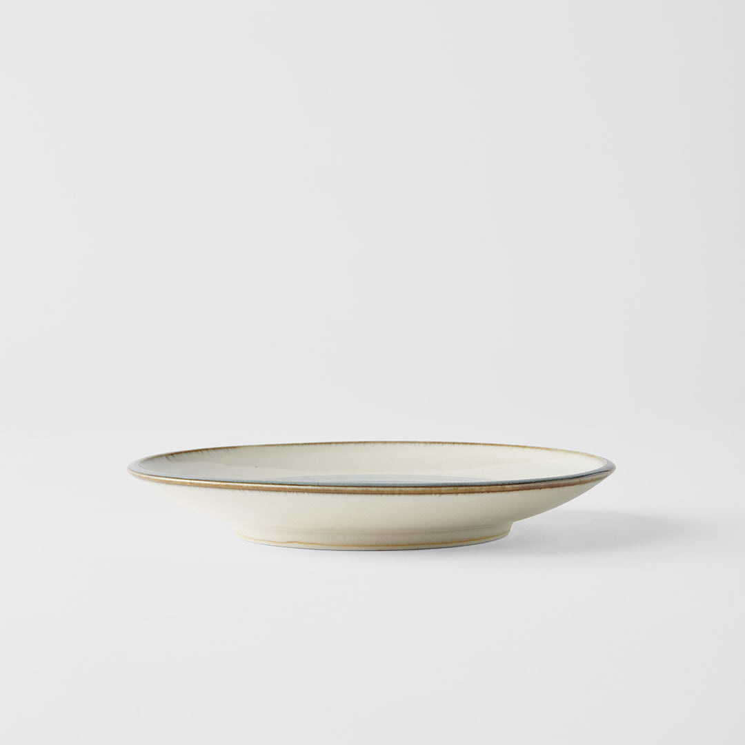 Premium Tapas Plate – Light Blue Glacier Glaze 17cm