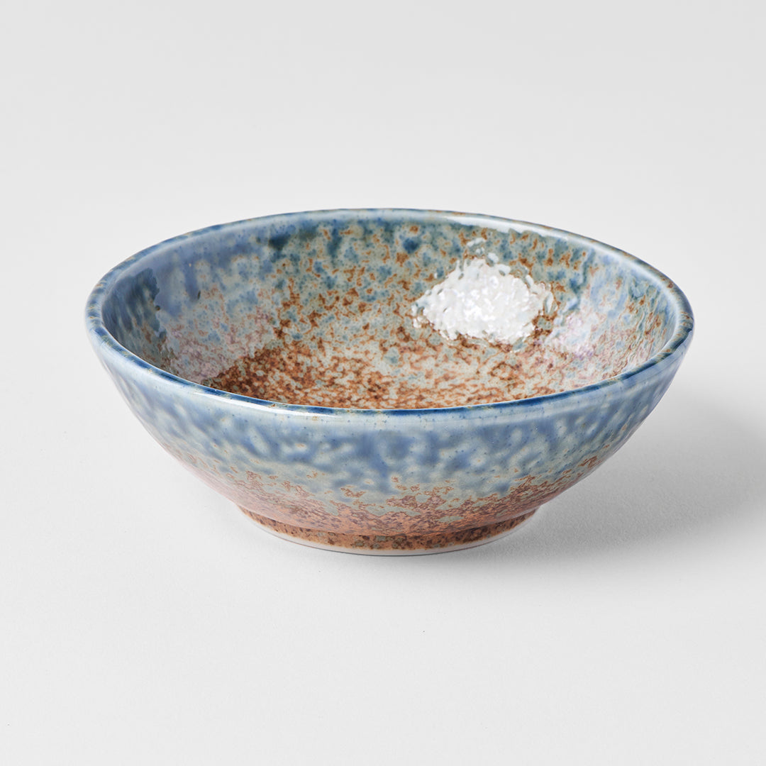 Premium Ceramic Tapas Bowl – Brown Earth & Sky Glaze 13cm