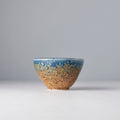 Premium Ceramic Deep Bowl – Brown Earth & Sky Glaze 13cm