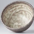 Premium Ceramic Deep Bowl – Brown Nin Rin Glaze 13cm