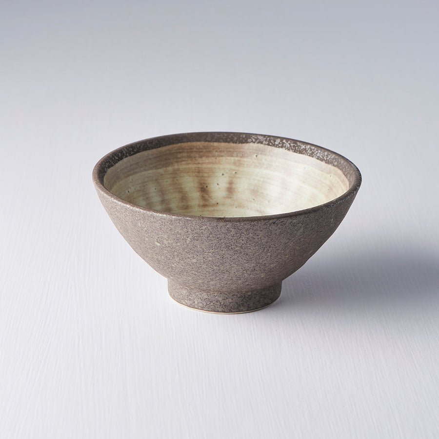Premium Ceramic Bowl – Brown Nin Rin Glaze 15cm
