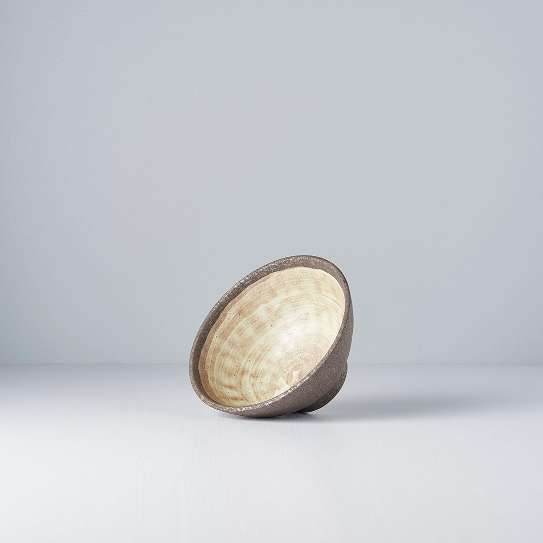Premium Ceramic Bowl – Brown Nin Rin Glaze 15cm