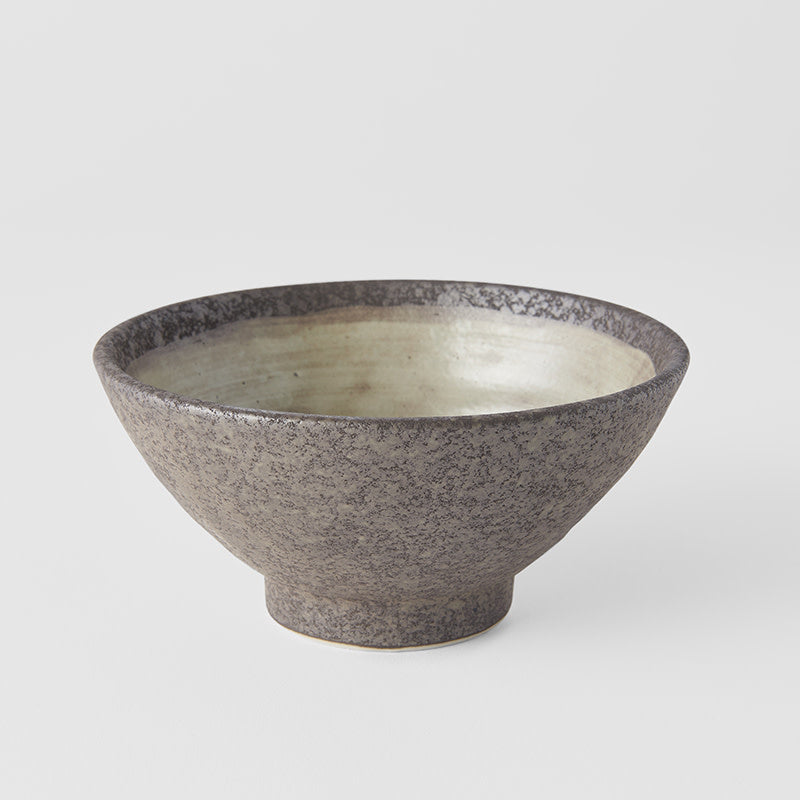 Premium Ceramic Bowl – Brown Nin Rin Glaze 15cm