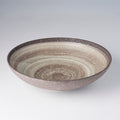 Premium Ceramic Serving Bowl – Brown Nin Rin Glaze 1500ml