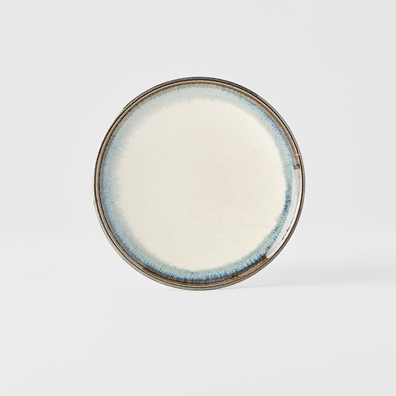 Premium 25.5cm Aurora Glaze Ceramic Dinner Plate Dishwasher Microwave Safe