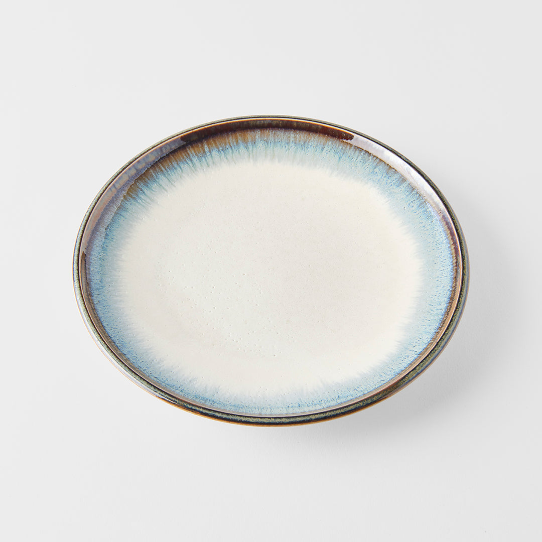 Premium 19.5cm Aurora Glaze Ceramic Side Plate Dishwasher Microwave Safe