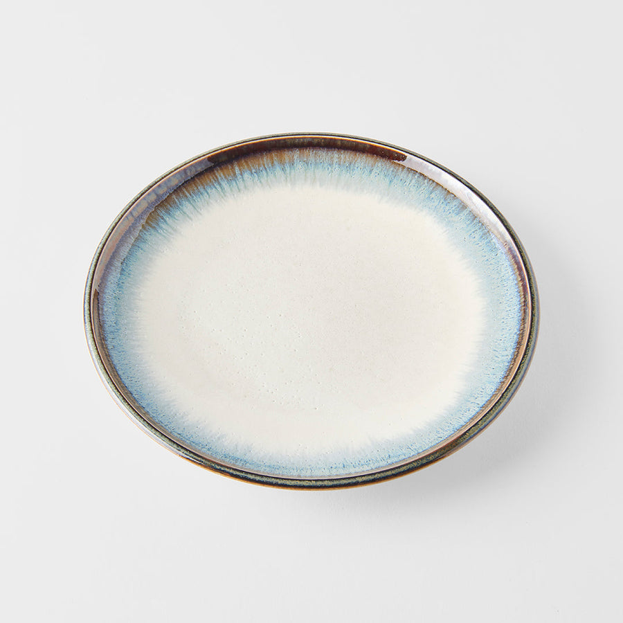 Premium 19.5cm Aurora Glaze Ceramic Side Plate Dishwasher Microwave Safe