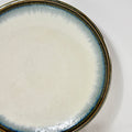 Premium Tapas Plate – White Aurora Glaze 17cm