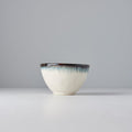 Premium Ceramic Deep Bowl – White Aurora Glaze 13cm