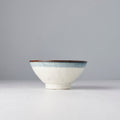 Premium Ceramic Bowl – White Aurora Glaze 15cm