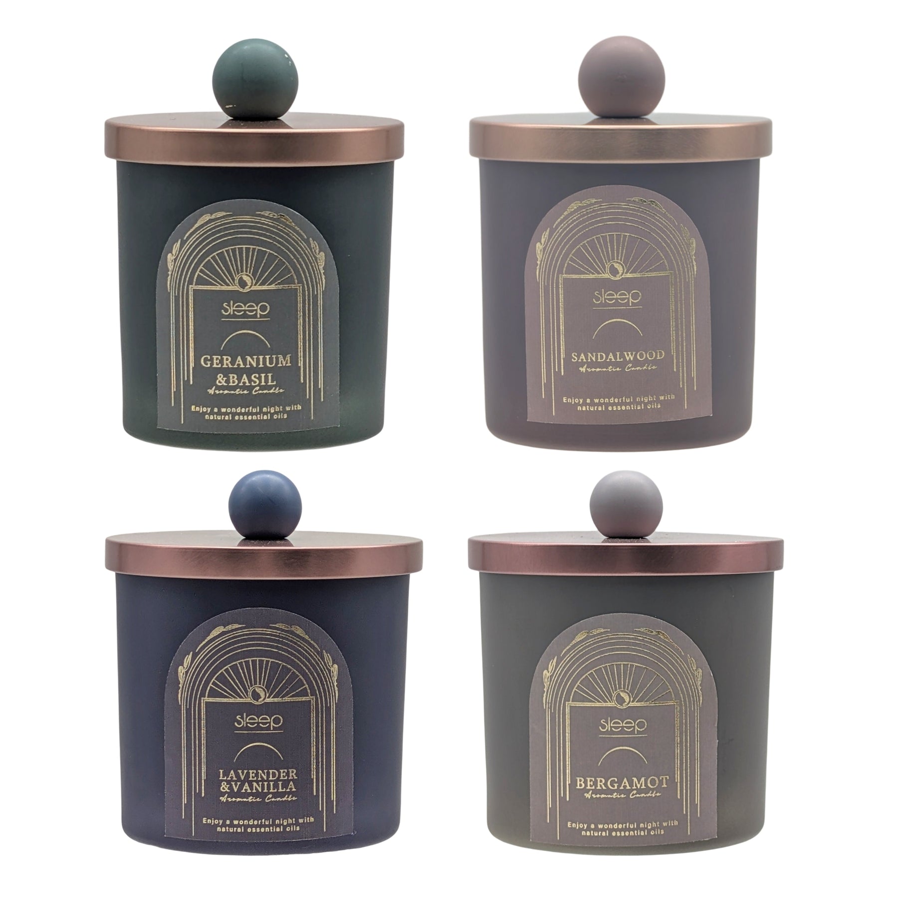 Arabian Nights Scented Glass Candle Assort 12 Pack, 8x9cm, Multi Colour - SuperSaverAU - view 1