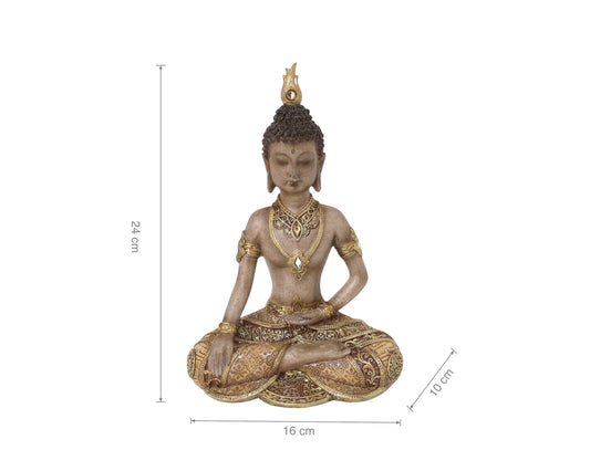 Gold Buddha Statue, 24cm
