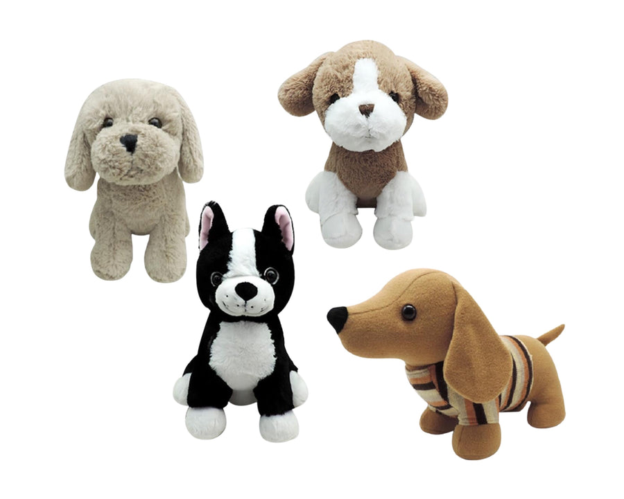 Cute Dog Door Stopper Set 3 Assorted, Multi Colour, L 20 x W 16 x H 23 cm - SuperSaverAU - view 1