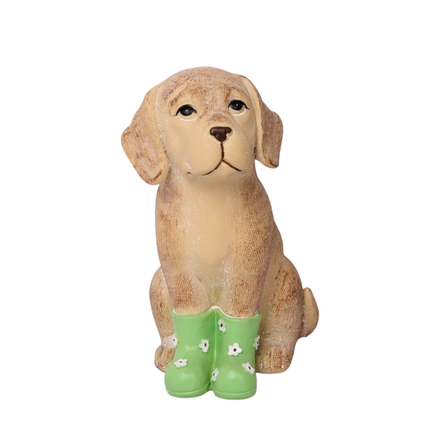 Polyresin Dog Decor - Multi Colour, 24cm, L 16 x W 12 x H 24 cm, 1 kg