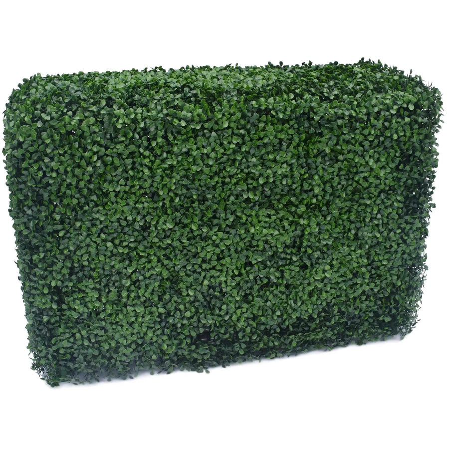 Portable Artificial Boxwood Hedge 75cm High UV Resistant Instant Greenery - SuperSaverAU - view 1