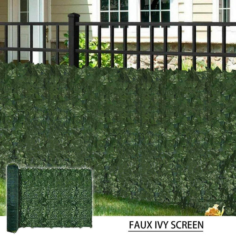 Designer Plants Artificial Ivy Roll with Privacy Mesh 3m x 1m Roll - SuperSaverAU - view 1