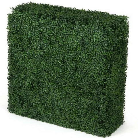 Portable Boxwood Hedge Dark Green 75cm x 75cm, UV Resistant, Low Maintenance - SuperSaverAU - view 1