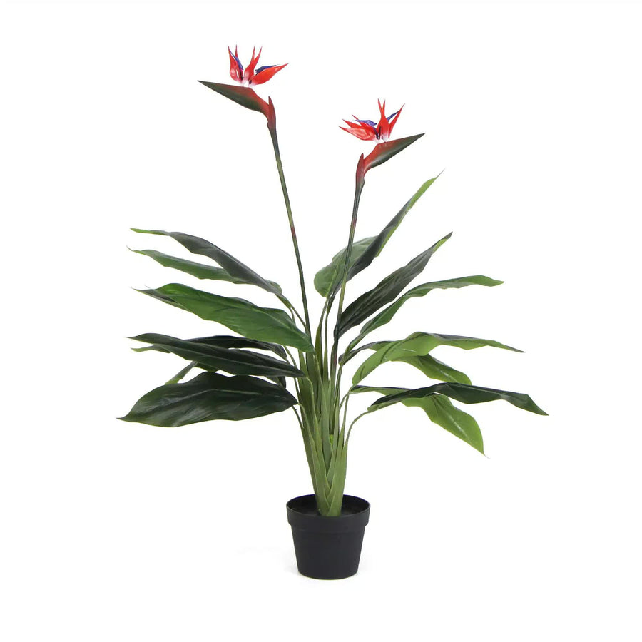 Artificial Bird of Paradise Plant 110cm - Faux Crane Flower for Indoor Decor - SuperSaverAU - view 1