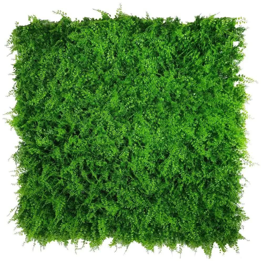 Mediterranean Fern Artificial Hedge Screen UV Resistant 1m x 1m - SuperSaverAU - view 1