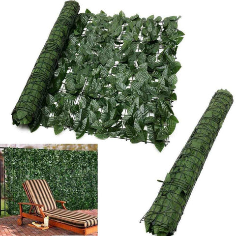 Artificial Ivy Leaf Hedging 3m x 1m - UV Resistant, Child & Pet Friendly - SuperSaverAU - view 1