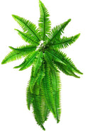 Designer Plants Artificial Boston Hanging Fern 102cm - Realistic, UV Resistant, Low Maintenance - SuperSaverAU - view 1