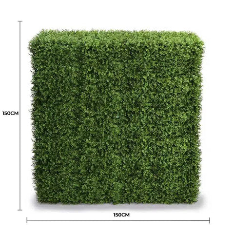 Deluxe Portable Buxus Hedge - UV Resistant, 150cm Long x 150cm High - SuperSaverAU - view 1