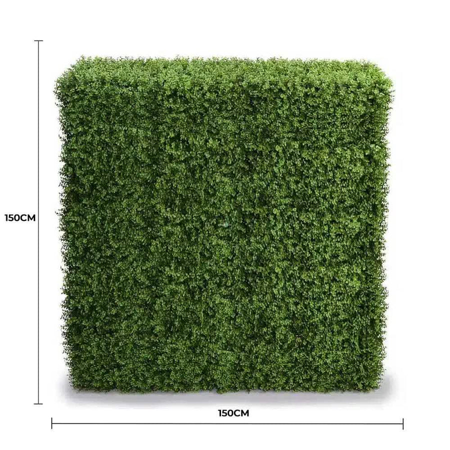 Deluxe Portable Buxus Hedge - UV Resistant, 150cm Long x 150cm High - SuperSaverAU - view 1