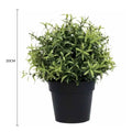 Small Potted Artificial Rosemary Herb Plant 20cm - UV Resistant, Indoor/Outdoor - SuperSaverAU - view 2