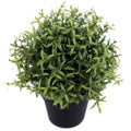 Small Potted Artificial Rosemary Herb Plant 20cm - UV Resistant, Indoor/Outdoor - SuperSaverAU - view 3