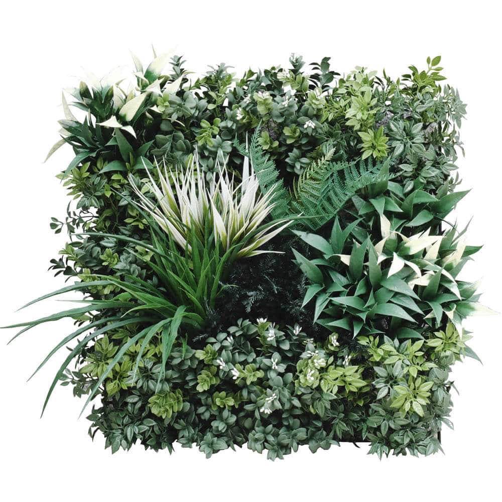 Bespoke Vertical Garden Wall Panel 45cm x 45cm UV Resistant Fire Retardant