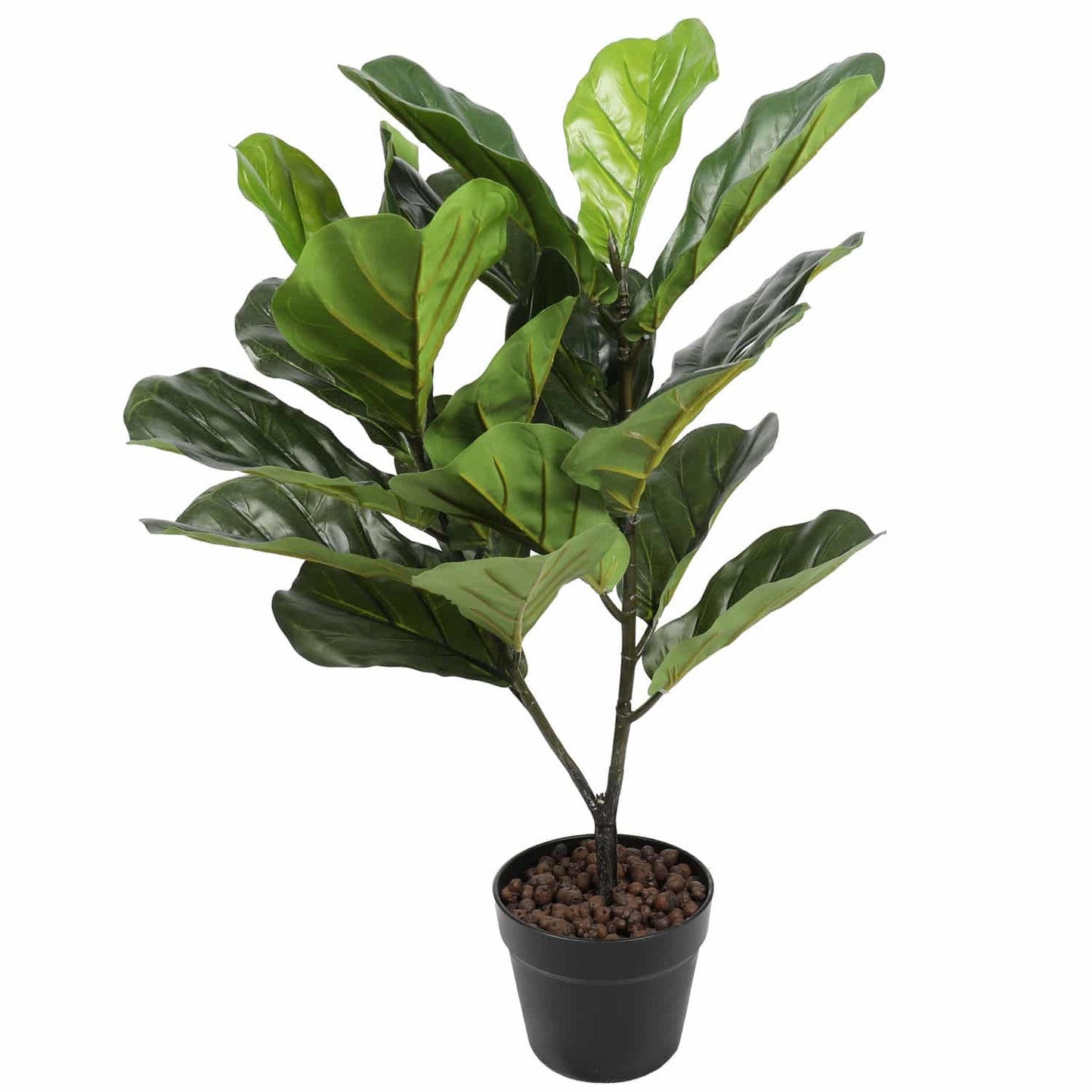 Dense Fiddle Leaf Fig Tree 70cm - Real Touch, No Maintenance, Indoor Use
