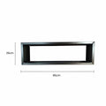 Black Metal Planter 83cm x 34cm x 25cm for Designer Plants, Easy Assembly - SuperSaverAU - view 2