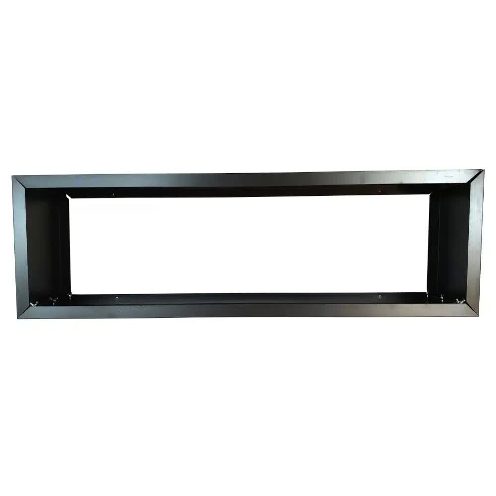 Black Metal Planter 83cm x 34cm x 25cm for Designer Plants, Easy Assembly - SuperSaverAU - view 4