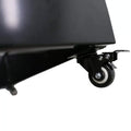 Designer Plants Metal Planter with Wheels 110cm Long, Black, Flat Pack - SuperSaverAU - view 3