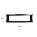 Stunning Black Metal Planter 165cm x 34cm x 25cm for Designer Plants - SuperSaverAU - view 2