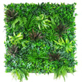 Coastal Greenery Vertical Garden Wall UV Stable 100cm x 100cm - Easy Install, Low Maintenance - SuperSaverAU - view 1