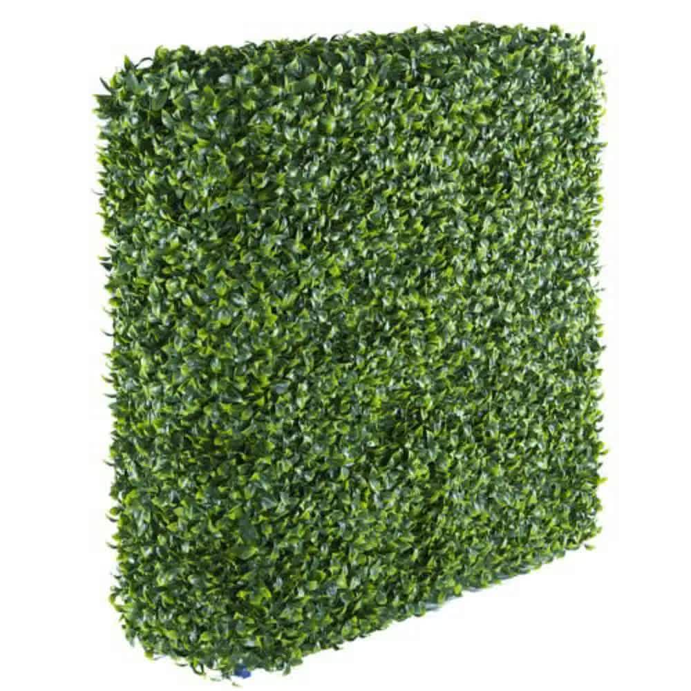 Jasmine Artificial Hedge Plant 75cm x 75cm - UV Resistant, Lightweight & Portable