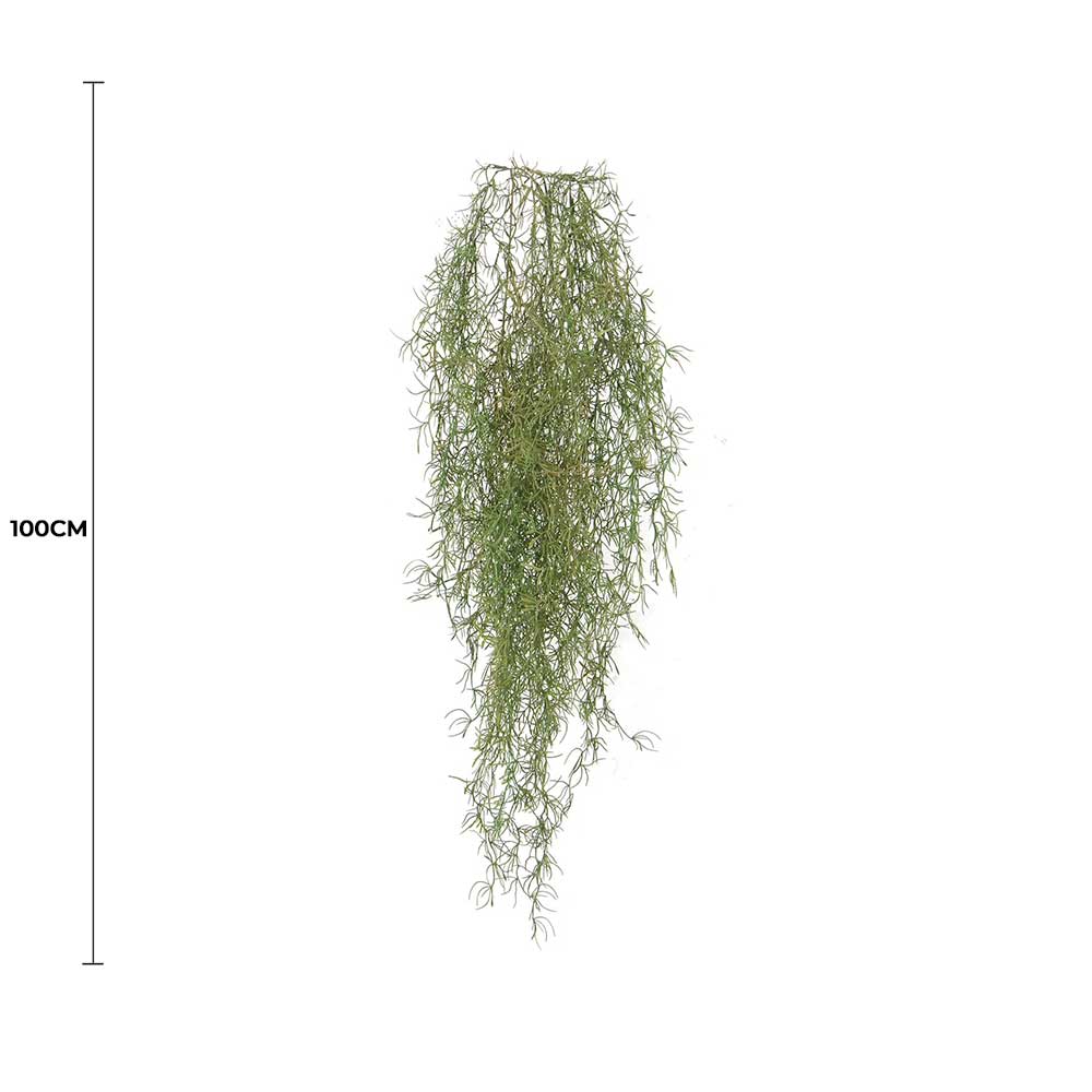 Designer Plants Artificial Air Plant Spanish Moss 100cm UV Resistant, Lifelike - SuperSaverAU - view 1