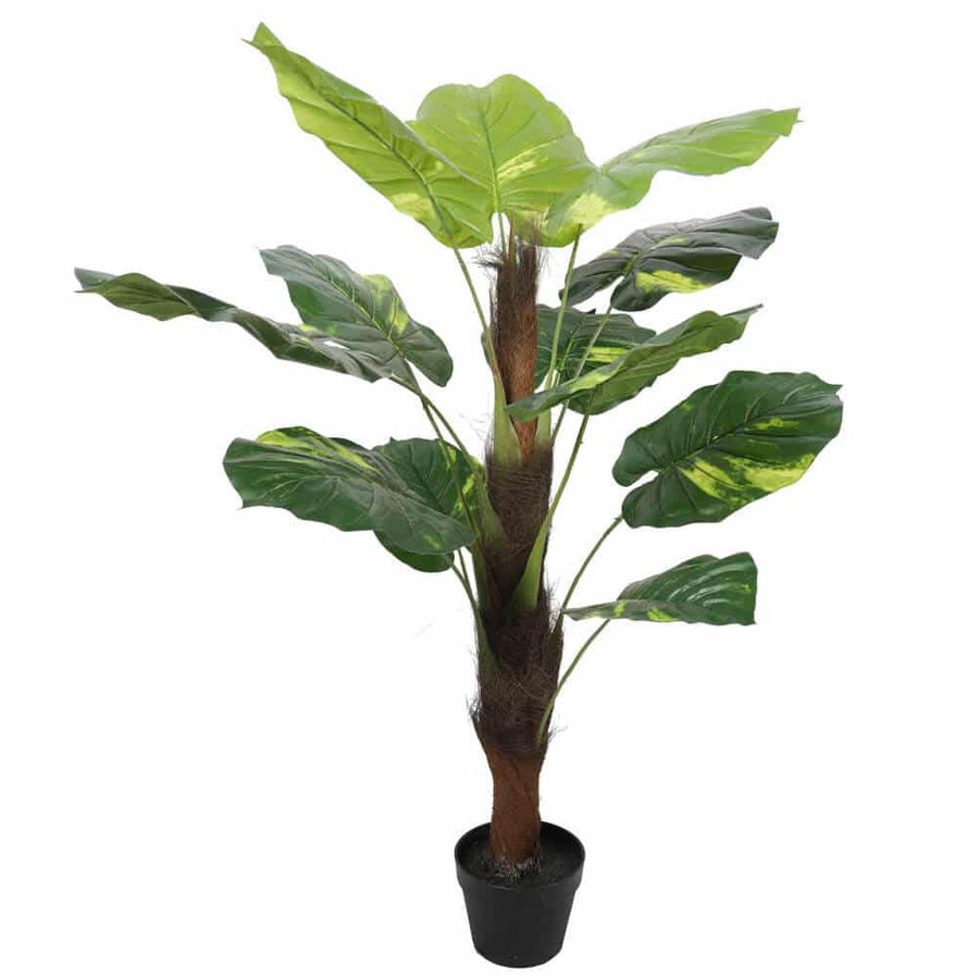 Realistic Artificial Pothos Plant with Pole and Pot | 100cm, Indoor Use - SuperSaverAU - view 1