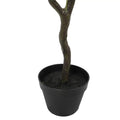 Medium Artificial Olive Tree 60cm - Lifelike, Maintenance-Free, Indoor Decor - SuperSaverAU - view 4