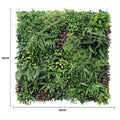 Luxury Country Fern Vertical Garden Panel 100cm x 100cm UV Resistant Recycled - SuperSaverAU - view 2