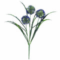 Lush Flowering Faux Purple Hydrangea Stem 35cm - Indoor UV Resistant - SuperSaverAU - view 1
