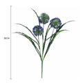 Lush Flowering Faux Purple Hydrangea Stem 35cm - Indoor UV Resistant - SuperSaverAU - view 2